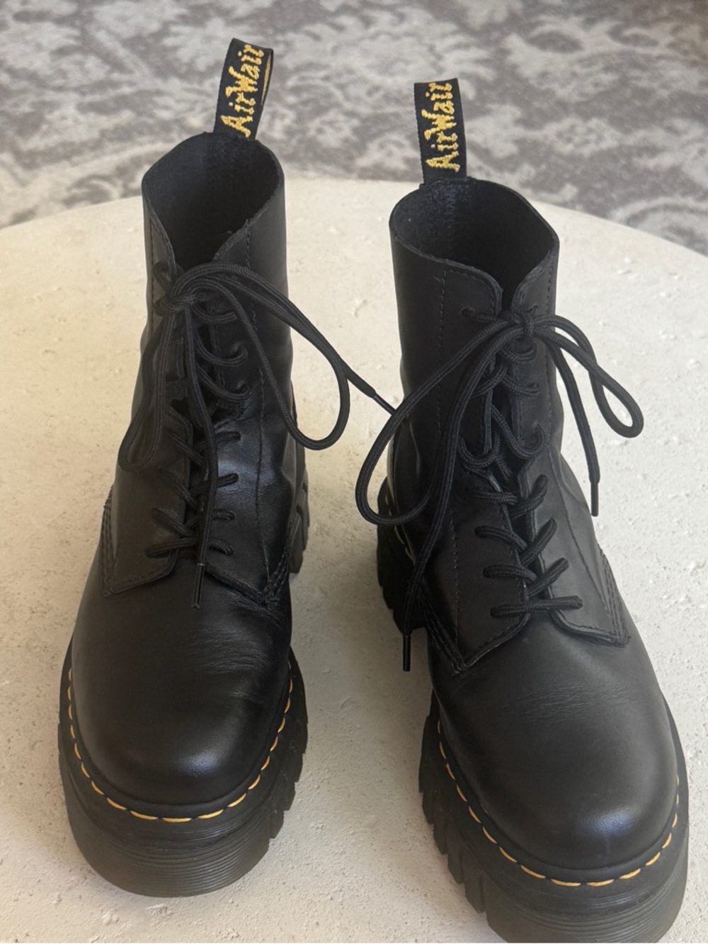 Dr. Martens Audrick 8-Eye Combat Boot - Excellent Condition!